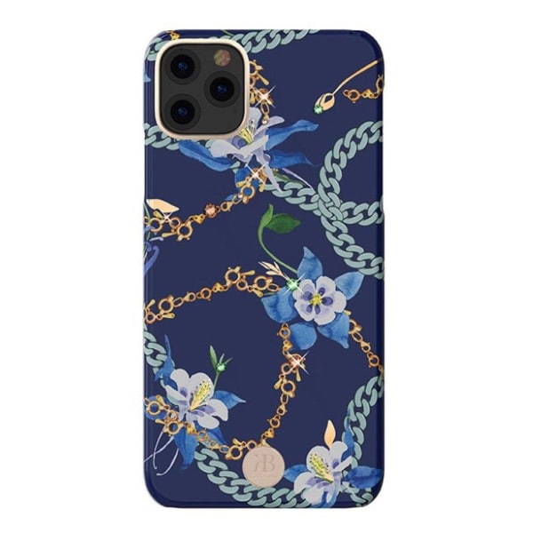 Kingxbar iPhone 11 Pro Luxury Swarovski Case - Blue Blue