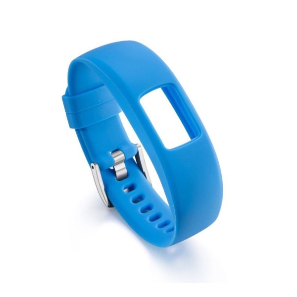 Garmin VivoFit 4 klockarmband träningsklocka i silikon elastiskt Blå