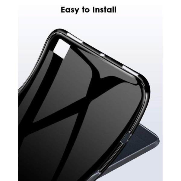 Samsung Galaxy Tab S5e simple flexible case - Black Black