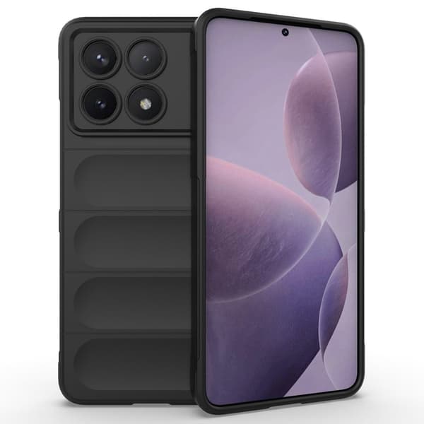 Blødt grebsformet Xiaomi Redmi K70 / Xiaomi Redmi K70 Pro cover - Sort Black