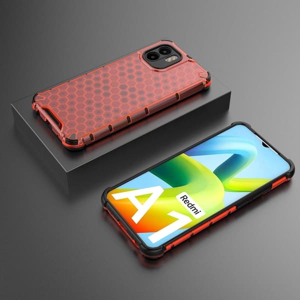 Bofink Honeycomb Xiaomi Redmi A1 skal - Röd Röd
