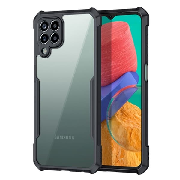 Stødsikker Hybrid Cover til Samsung Galaxy M33 5g - Sort Black