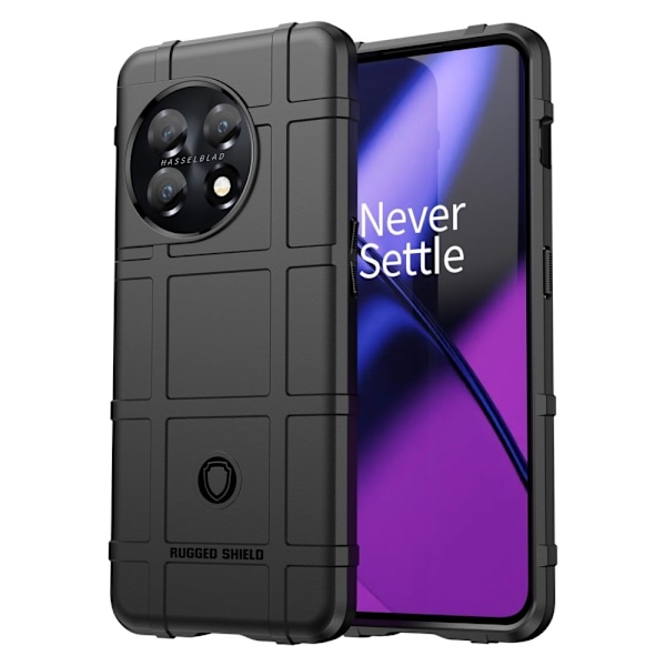 Rugged Shield Etui OnePlus 11 - Svart Black