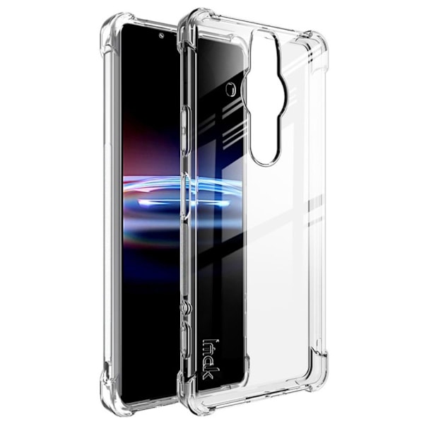 IMAK Airbag Cover Sony Xperia Pro-I:lle - Läpinäkyvä Transparent