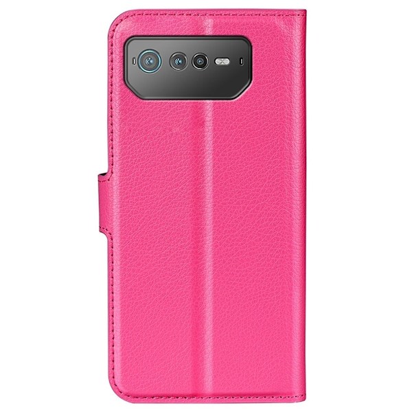 Klassisk ASUS Rog Phone 6 Flip Etui - Rose Pink