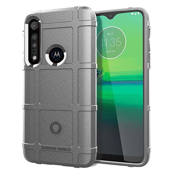 Robust Shield case - Motorola Moto G8 Play - Grå Silver grey