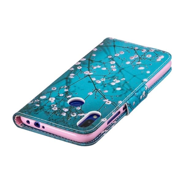 Wonderland Xiaomi Redmi Note 7 / Note 7S etui – Træ med Blomster Multicolor