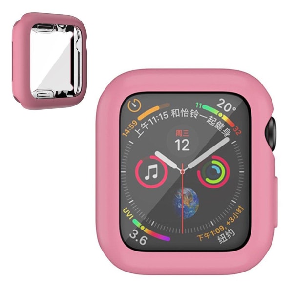 Apple Watch Series 3/2/1 38mm mjuk gloss hållbar ram - rosa Rosa