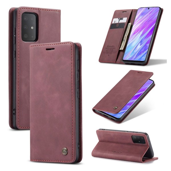 CaseMe Samsung Galaxy S20 Vintage kotelot - Punainen Red