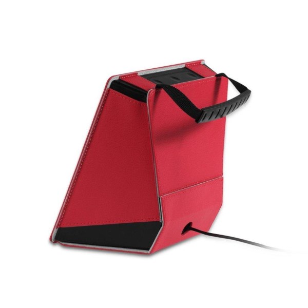 Amazon Echo Show Enfärgad fodral väska med handtag - Röd Röd