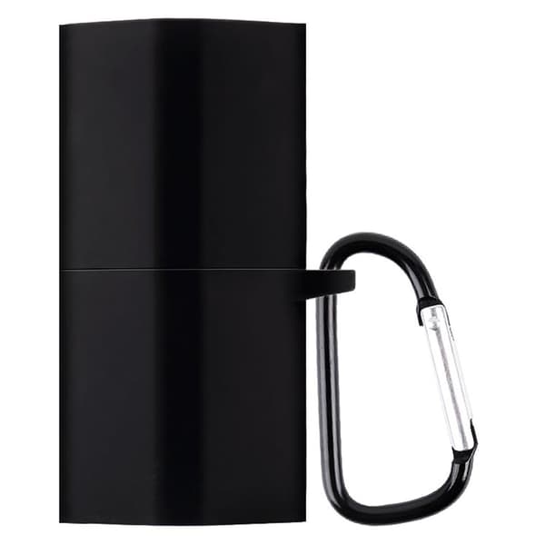 Huawei FreeBuds Lipstick silikoneovertræk med spænde - Sort Black