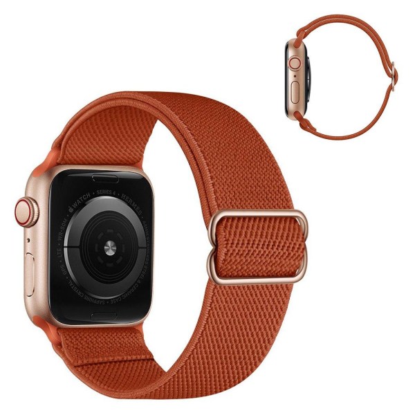 Apple Watch Series 6 / 5 44mm nylon urrem - Orange Orange