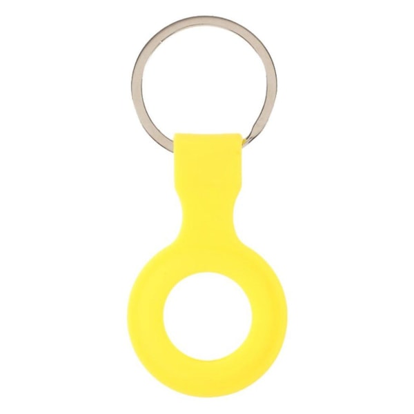 AirTags pendant shape silicone cover - Yellow Gul