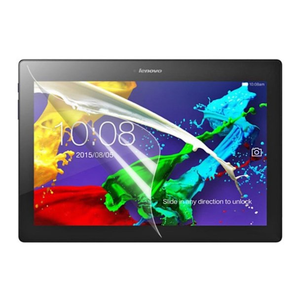 Lenovo Tab 2 A10-30 Unik display film - Genomskinlig Transparent