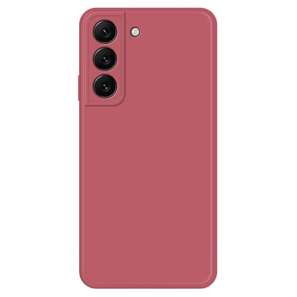 Skråt gummicover mod fald til Samsung Galaxy S22 Plus - Rød Red