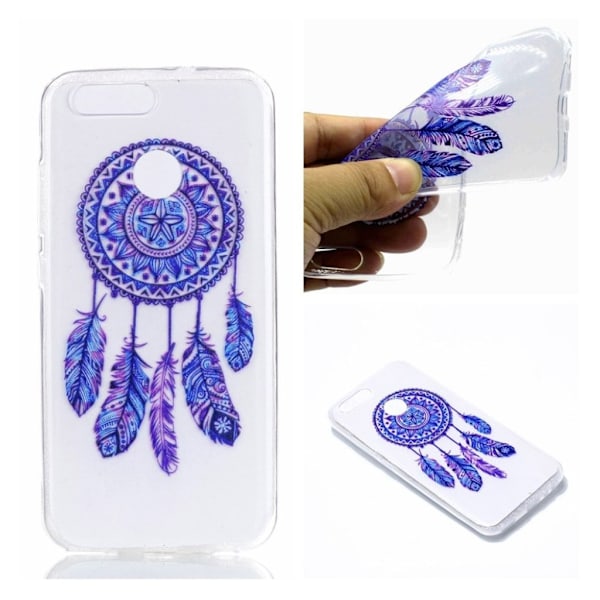Huawei nova 2 mobilskal TPU material mjuk elastisk skyddande mönster på - multifärg