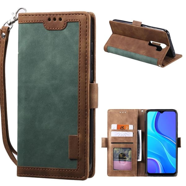 Surburbian Xiaomi Redmi 9 Flippetui - Grønn Green