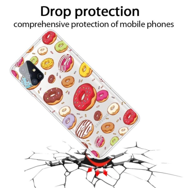 Deco Samsung Galaxy M51 cover - Flerfarvet Multicolor