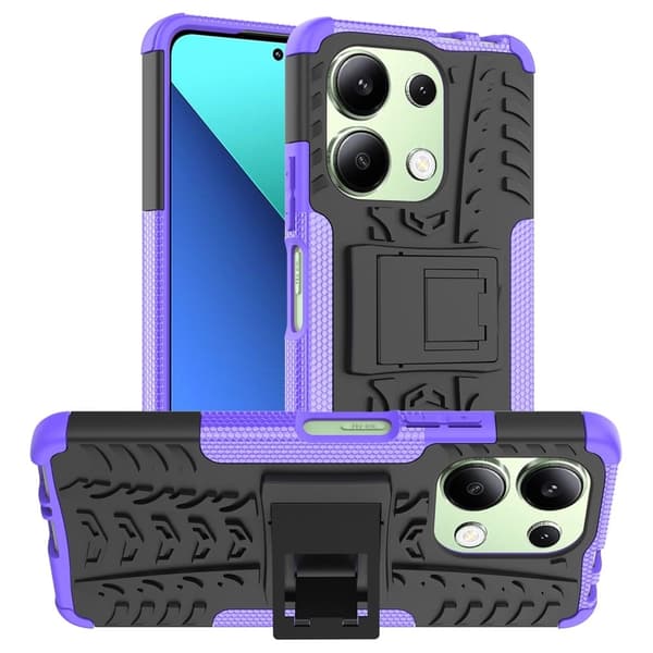 Offroad Xiaomi Redmi Note 13 4G skal - Lila Lila
