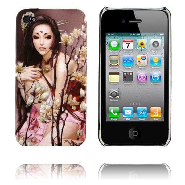 Ghost Woman (nr.11) iPhone 4 Cover Multicolor