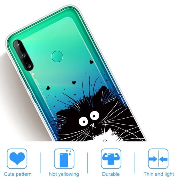 Deco Huawei P40 Lite E deksel - To Katter Multicolor