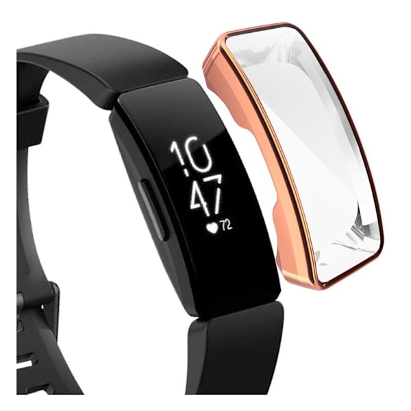 Fitbit Inspire / Inspire HR galvanointikotelo - Oranssi Orange