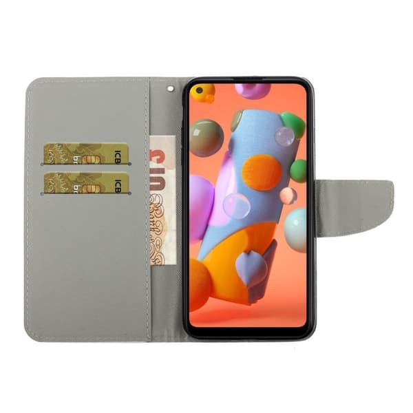 Wonderland Samsung Galaxy A11 flip kotelot - Ranta Multicolor