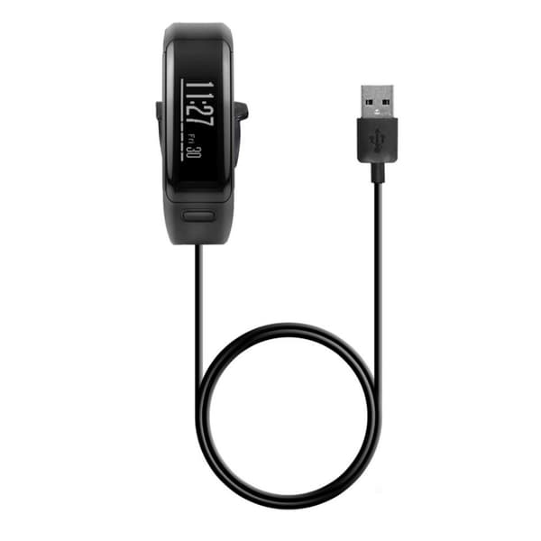 Garmin Vivosmart Hr / Hr + Erstatning Ladekabel Dock Base Black