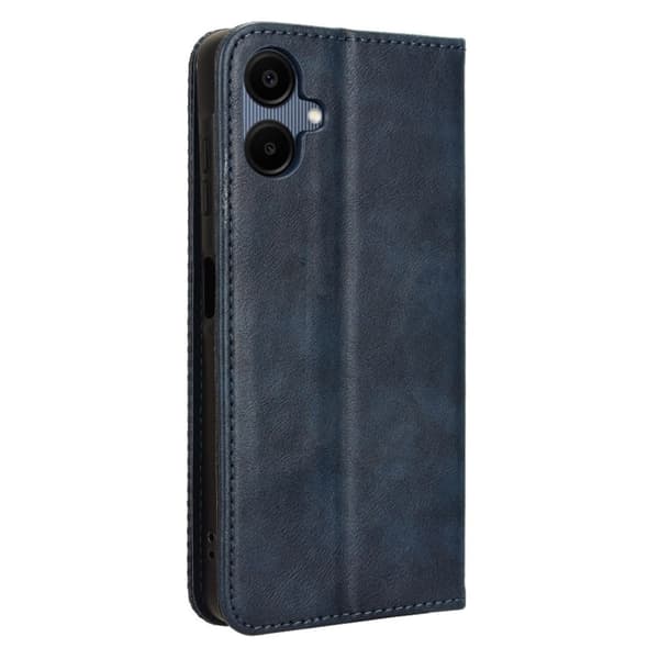 Bofink Vintage Samsung Galaxy A06 lærveske - Blå Blue