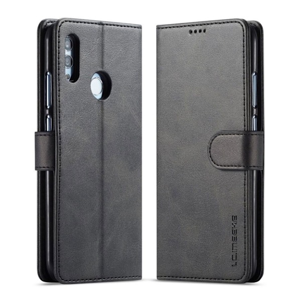 LC.IMEEKE Huawei P Smart 2019 læderetui - Sort Black