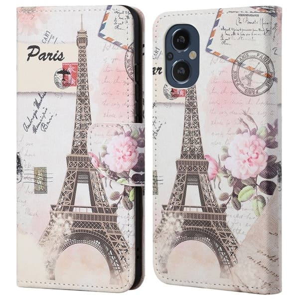 Wonderland OnePlus Nord N20 5G Flippetui - Tower Multicolor