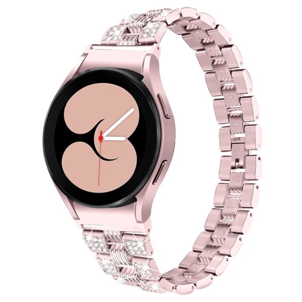 Rhinestone décor fashionable watch strap for Samsung Galaxy Watc Rosa