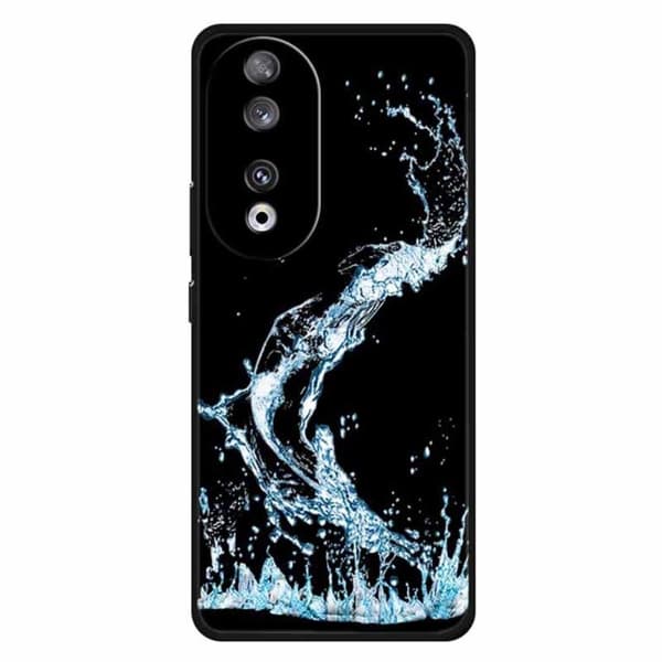 Imagine Honor 90 cover - Blå Vanddråbe Blue