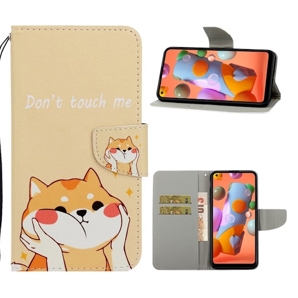 Wonderland Samsung Galaxy A21 Etui - Tegneserie Dyr Brown