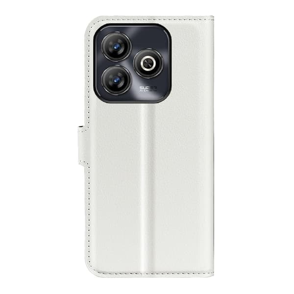 Classic ZTE Blade A75 flip etui - Hvit White