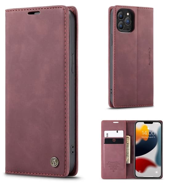 Suojakotelome iPhone 13 Pro Max Vintage Suojakotelo - Punainen Red