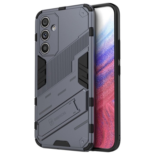Stöttåligt Samsung Galaxy A54 hybridskal - Blå Blå