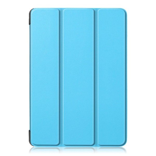 iPad Air (2019) vikfodral i läder - Ljusblå Blå