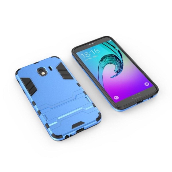 Samsung Galaxy J4 (2018) hieno guard combo suojakotelo - Vaaleansininen Blue