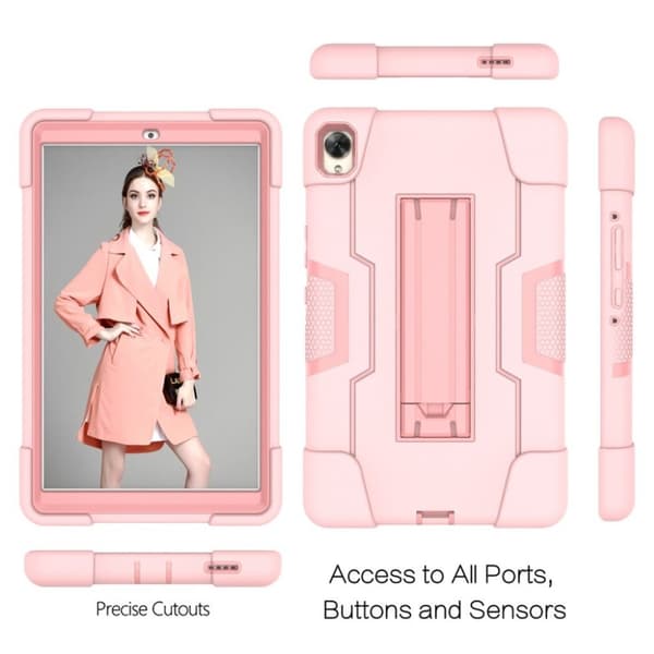 Huawei MediaPad M6 8.4 coolt hållbart silikonfodral - Rosa Rosa