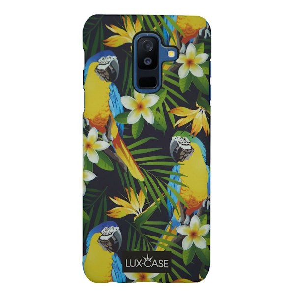 Lux-Case Tropicase™ til Samsung Galaxy A6 Plus (2018) - Macaw Multicolor