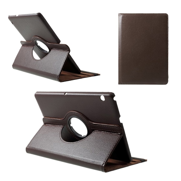 Huawei MediaPad T3 10 uniikki nahkakotelo - Ruskea Brown