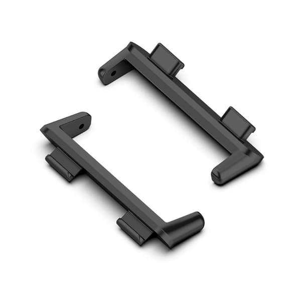 1 par Oppo Watch 2 (46mm) / (46mm) remstik i rustfrit stål - Sort Black