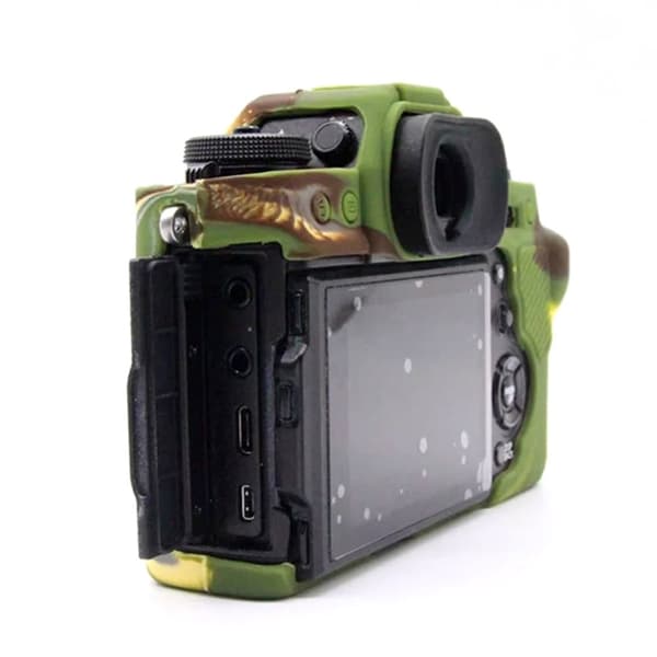 Fujifilm X-T3 silikonisuojus - Naamiointi Green