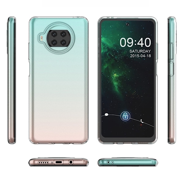 Ultrasmalt transparent fodral för Xiaomi Mi 10i 5G / Note 9 Pro / Mi 10T Lite 5G Transparent