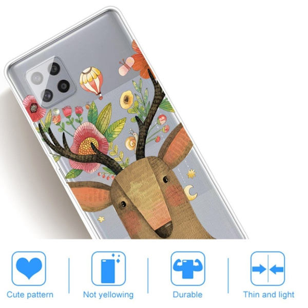 Deco Samsung Galaxy A42 5G skal - Älg Brun
