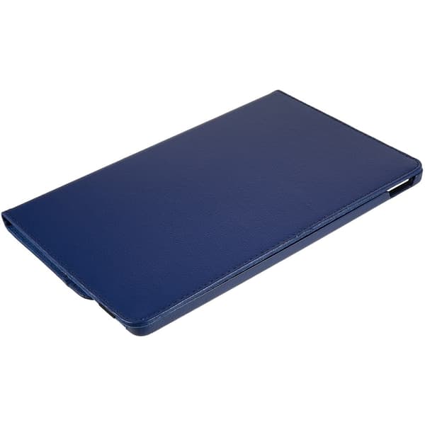 Lenovo Tab P11 (2. generation) flipomslag i læder med elastisk bånd - Mørkeblå Blue