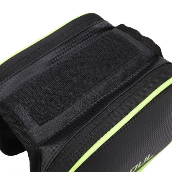 B-SOUL waterproof bicycle bag with touch screen window - Green Grön