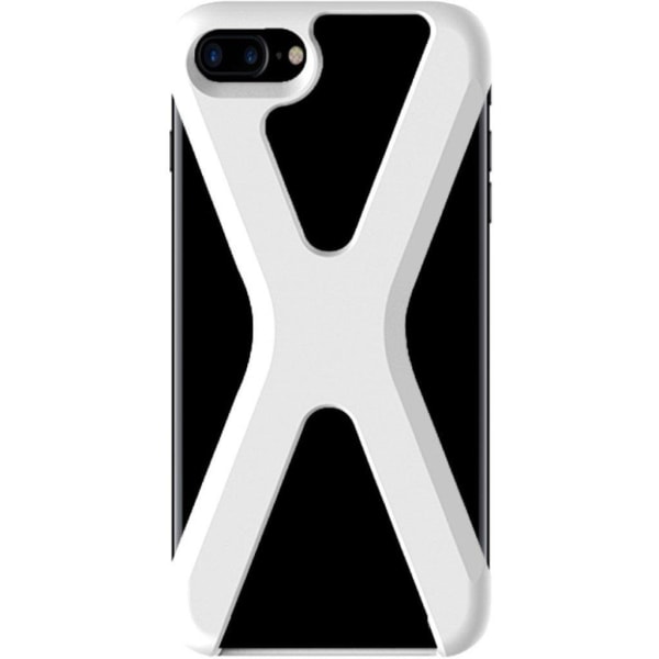 DAITE iPhone 7 Plus ja 8 Plus moderni suojakuori - Valkoinen White