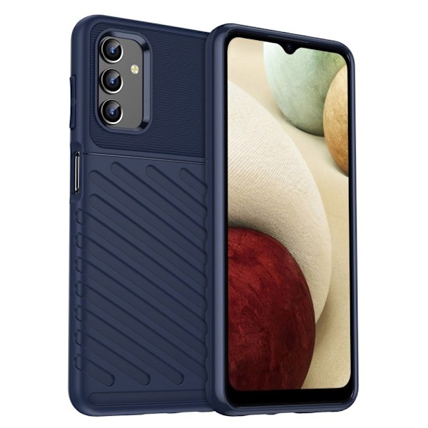 Thunder Samsung Galaxy A04s Etui - Blå Blue